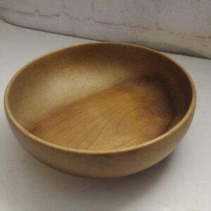 Vintage Oregon Myrtlewood Bowl 6” Wide Hand Made Netarts Table Factory